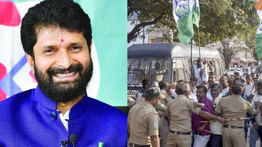 കർണാടകയിൽ വനിതാ മന്ത്രിയെ അധിക്ഷേപിച്ച സംഭവം; ബിജെപി നേതാവ് സിടി രവി അറസ്റ്റിൽ