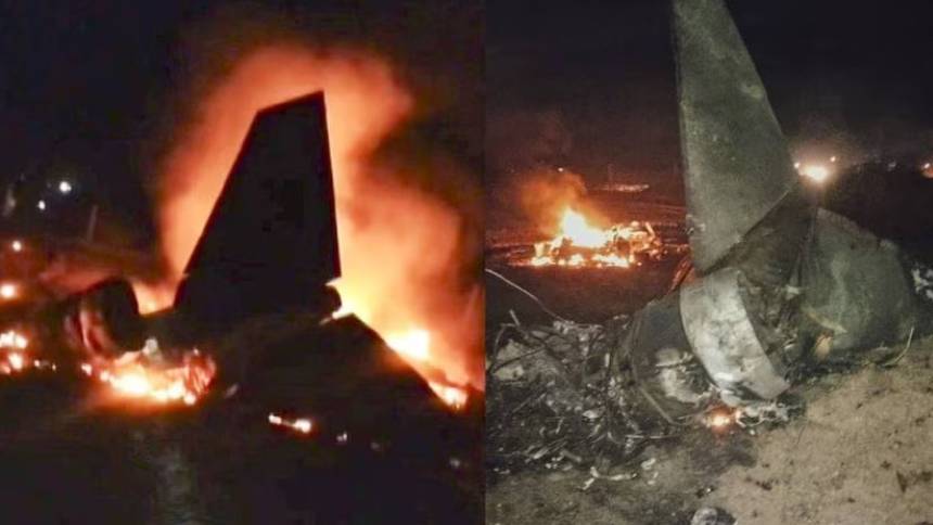 ​ഗുജറാത്തിൽ യുദ്ധവിമാനം തകർന്ന് വീണ് അപകടം; പൈലറ്റിന് ദാരുണാന്ത്യം