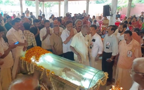 പഹൽ​ഗാം ഭീകരാക്രമണം; എന്‍ രാമചന്ദ്രന് വിടച്ചൊല്ലാൻ നാട്