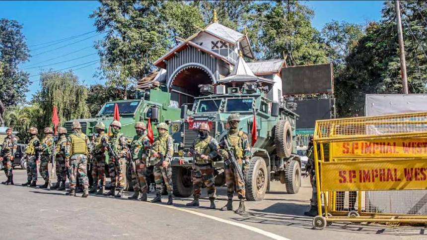 മണിപ്പൂരിൽ കുക്കി സായുധ ​ഗ്രൂപ്പുകൾ തമ്മിൽ ഏറ്റുമുട്ടൽ; കുക്കി കമാൻഡർ ഉൾപ്പെടെ നാലു പേർ കൊല്ലപ്പെട്ടു