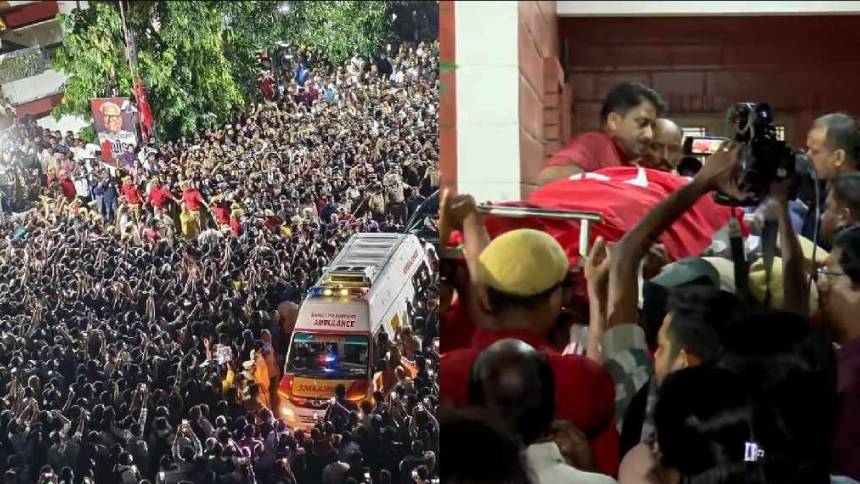 വിഎസിന് വിട നൽകാൻ നാട്; ആലപ്പുഴയിൽ ​ഗതാ​ഗത നിയന്ത്രണം ഏർപ്പെടുത്തി