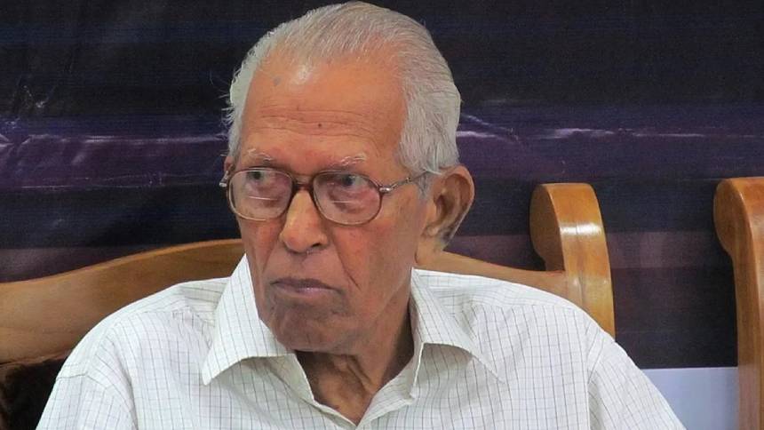 എഴുത്തുകാരൻ പ്രൊഫ. എം.കെ സാനു അന്തരിച്ചു